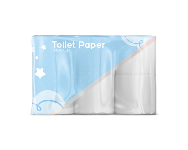 ROLOS DE PAPEL HIGIÊNICO PSD EDITÁVEL MOCKUP