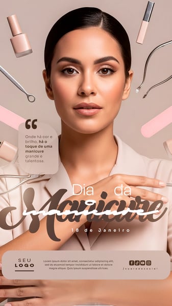 DIA DA MANICURE 18 DE JANEIRO STORY SOCIAL MEDIA PSD EDITÁVEL 5