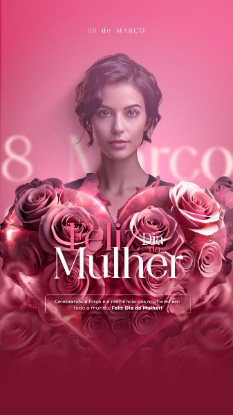 DIA INTERNACIONAL DA MULHER 8 DE MARÇO ST