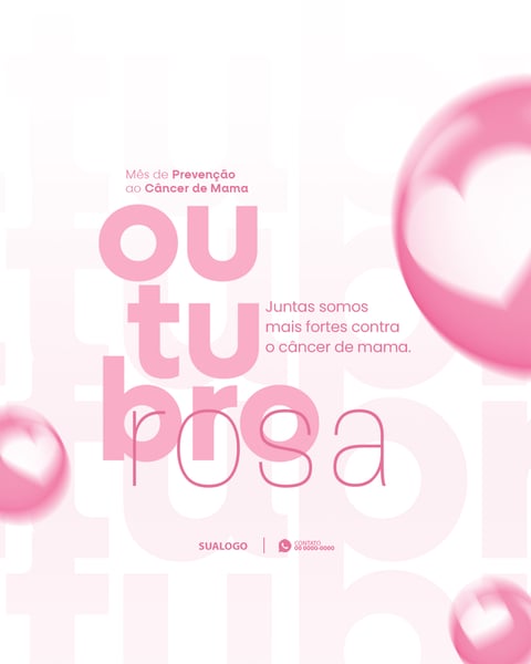 OUTUBRO ROSA VAMOS PREVENIR O CÂNCER DE MAMA 001
