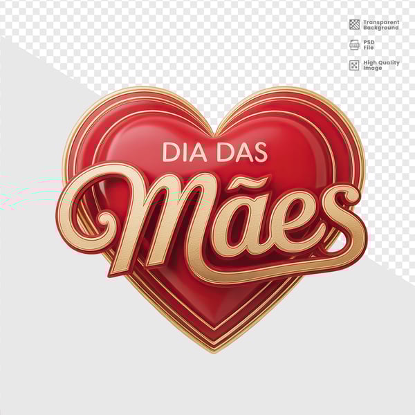 ELEMENTO 3D DIA DAS MÃES 10