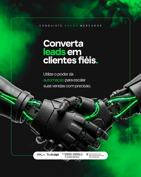 ESTRATÉGIA MARKETING DIGITAL ROMANO TECNOLÓGICO SOCIAL MEDIA PSD EDITÁVEL 7