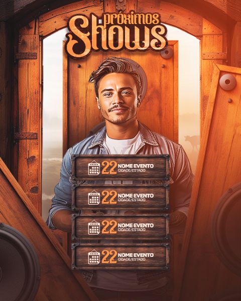 AGENDA PRÓXIMOS SHOWS FEED