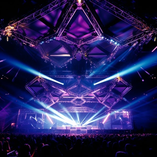 ESTRUTURA METÁLICA PARA SHOW