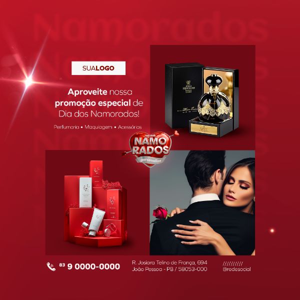 DIA DOS NAMORADOS SOCIAL MEDIA POST FEED