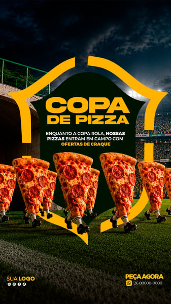 COPA DO MUNDO PIZZA PIZZARIA OFERTA STORY