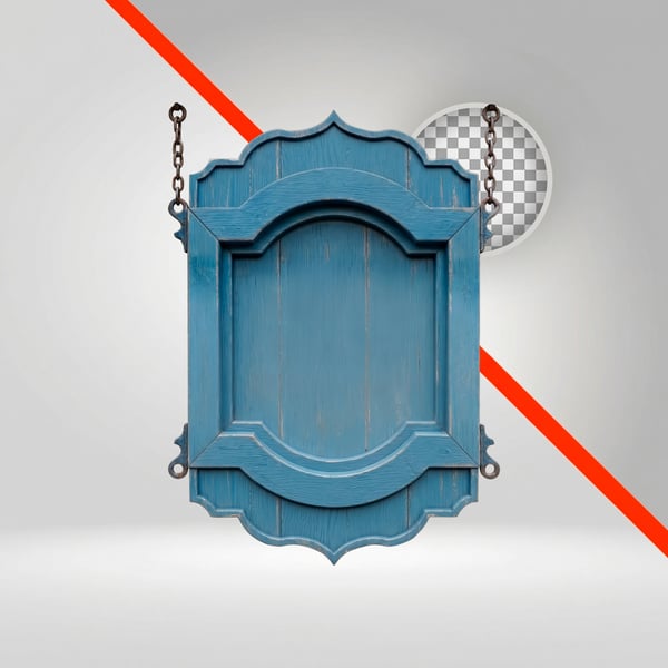 PLACA DE MADEIRA AZUL 3D DECORAÇÃO SÃO JOÃO 02