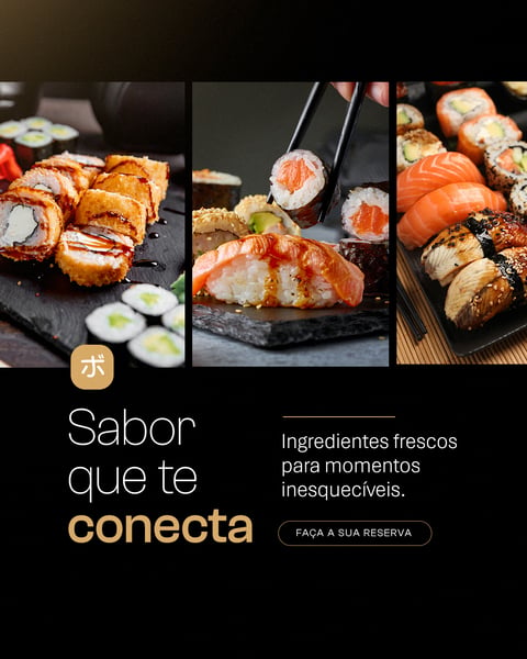 SUSHI BAR SABOR SOCIAL MEDIA PSD EDITÁVEL