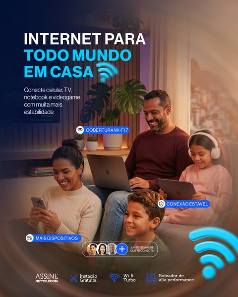 SOCIAL MEDIA PROVEDOR DE INTERNET FEED PSD EDITÁVEL 2
