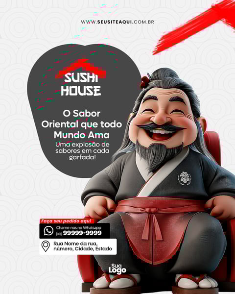 Feed Vertical - Comida japonesa - Sushi