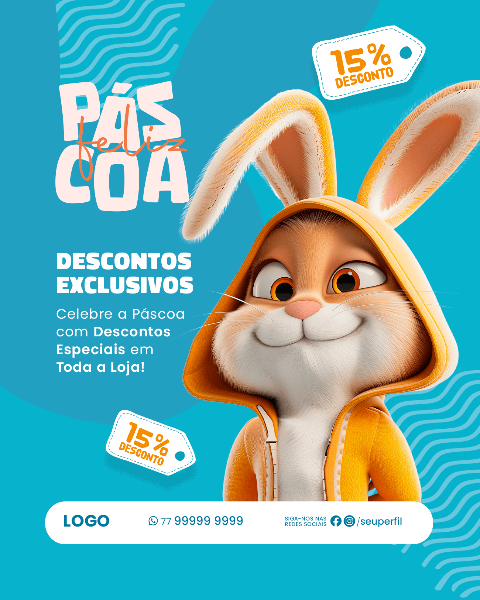 SOCIAL MEDIA FELIZ PÁSCOA