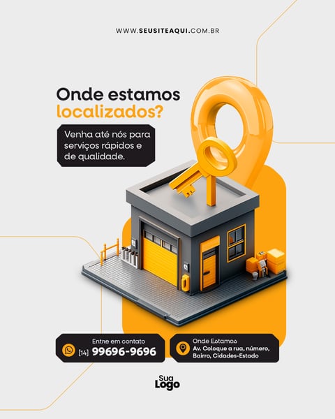 Post Feed Vertical - Chaveiro - Social Media