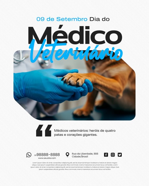 9 DE SETEMBRO DIA DO MÉDICO VETERINÁRIO 7