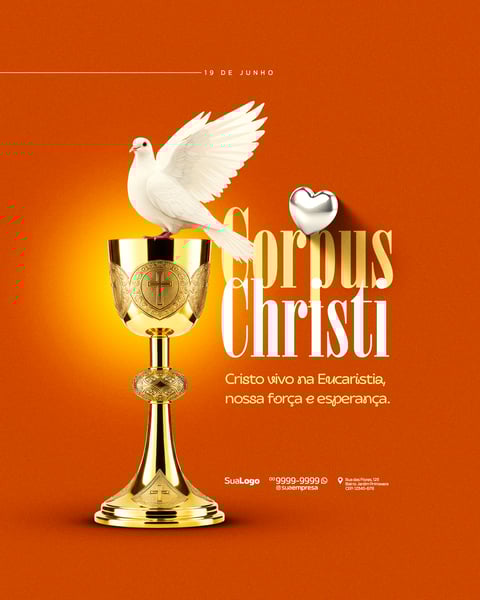 SOCIAL MEDIA DIA DE CORPUS CHRISTI 19 DE JUNHO