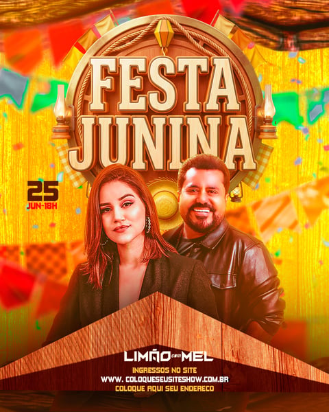 FLYERS DE EVENTOS FESTA JUNINA 04