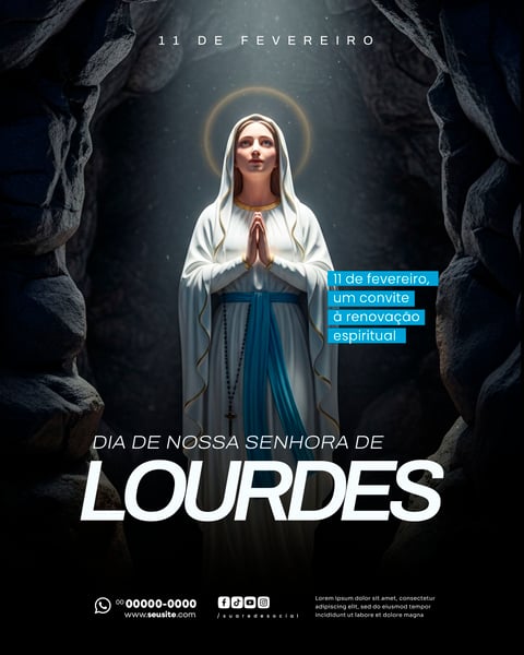DIA DE NOSSA SENHORA DE LOURDES