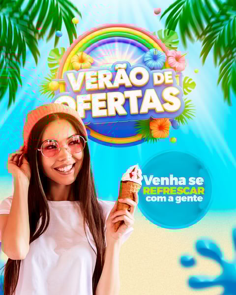 OFERTAS DE VERÃO SOCIAL MEDIA MODELO 07
