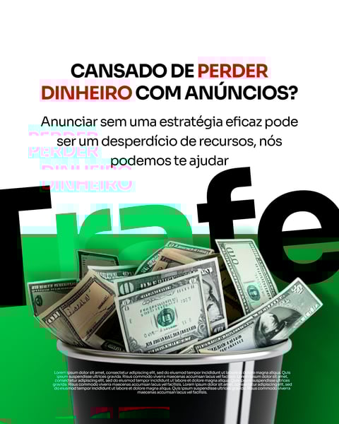 GESTOR DE TRÁFEGO - CANSADO DE PERDER DINHEIRO COM ANÚNCIOS