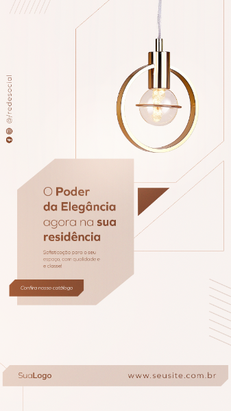 LOJA DE MÓVEIS E DECORAÇÃO SOCIAL MEDIA STORY