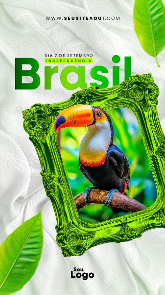 STORY - DIA DA INDEPENDÊNCIA DO BRASIL | SOCIAL MEDIA | PSD EDITÁVEL