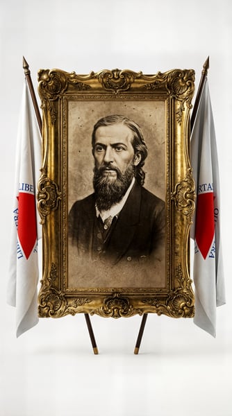 QUADRO E A FOTO DE TIRADENTES 21 DE ABRIL 3