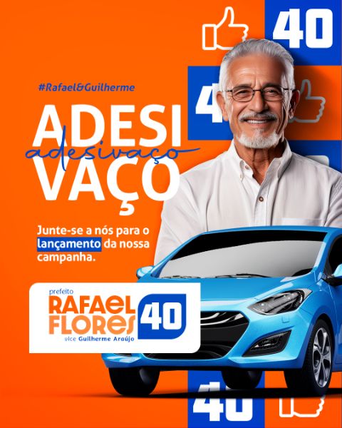 CAMPANHA ELEITORAL PREFEITO ADESIVAÇO FEED PSD