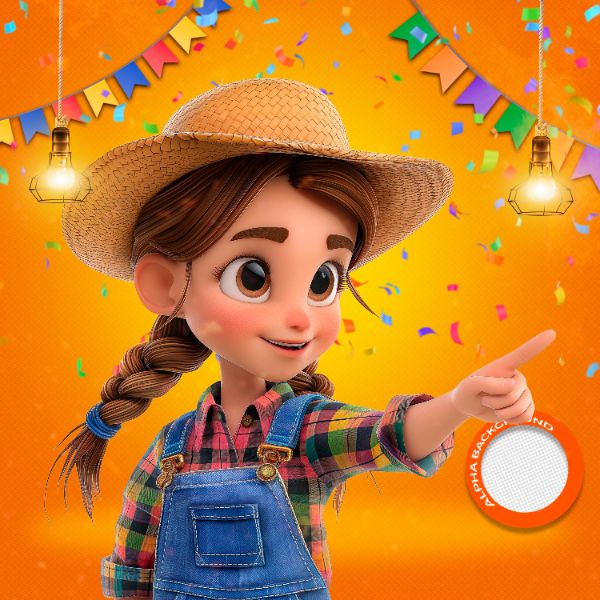 MASCOTES DE FESTA JUNINA MODELO 48