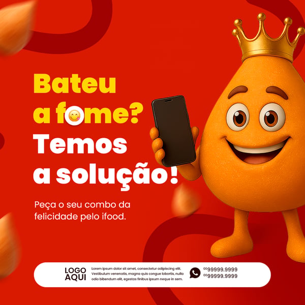 SOCIAL MEDIA FASTFOOD COXINHA