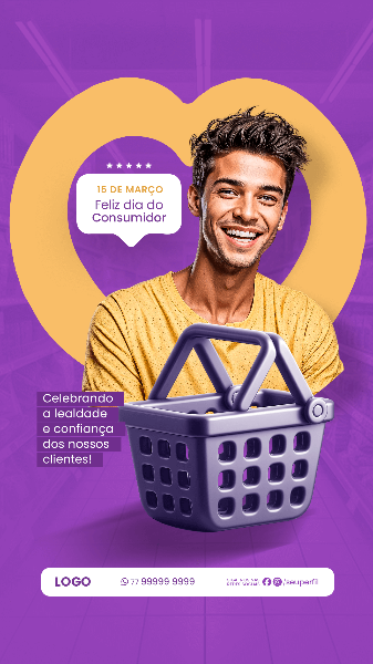 15 DE MARÇO - DIA DO CONSUMIDOR SOCIAL MEDIA