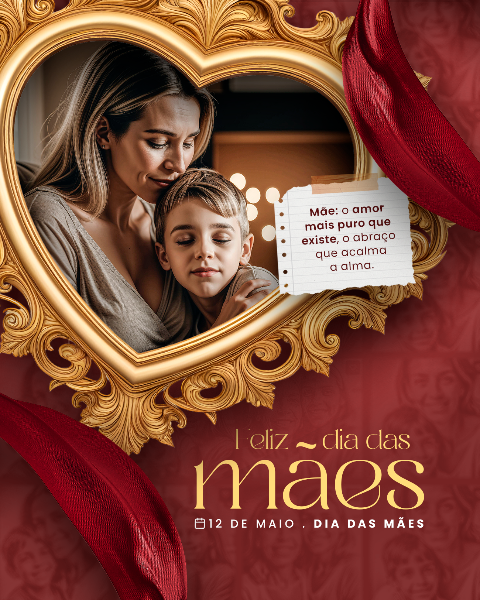 SOCIAL MEDIA - DIA DAS MÃES . 8 DE MAIO
