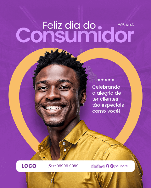 15 DE MARÇO - DIA DO CONSUMIDOR SOCIAL MEDIA