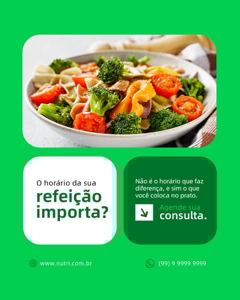 GJG NUTRICIONISTA HORÁRIO REFEIÇÃO NUTRIÇÃO PSD EDITÁVEL
