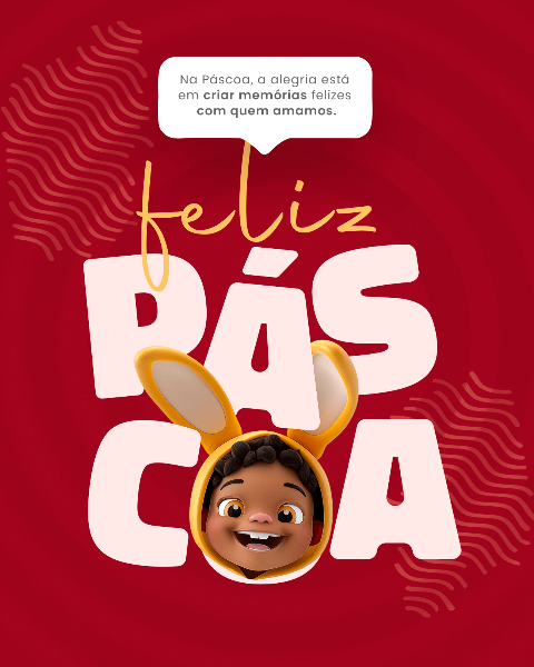 SOCIAL MEDIA FELIZ PÁSCOA