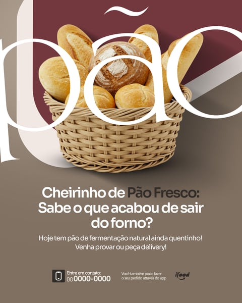 PADARIA - PÃO FRESCO
