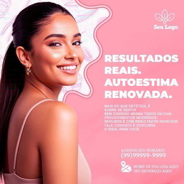 CRIATIVO PARA CLÍNICAS DE ESTÉRICA MODELO 06