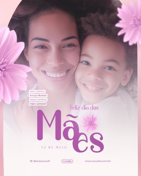 DIA DAS MÃES SOCIAL MEDIA POST FEED VERTICAL