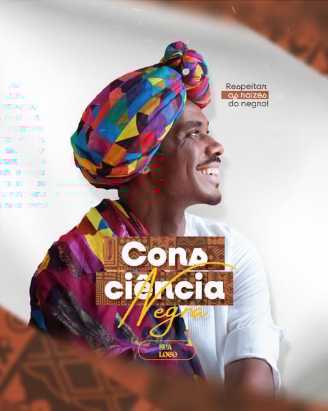 CONSCIÊNCIA NEGRA 20 DE NOVEMBRO SOCIAL MEDIA PSD EDITÁVEL 2