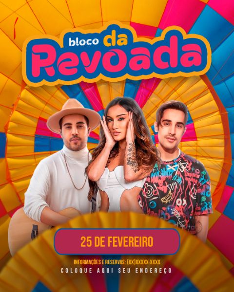 BLOCO DA REVOADA STORY FEED