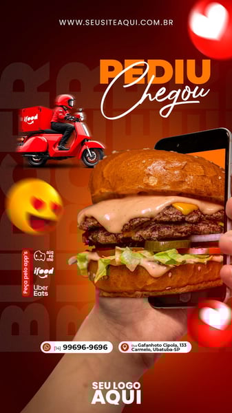 POST STORY - HAMBURGUERIA