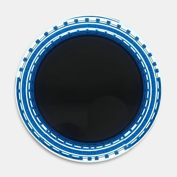 FUNDO CIRCULAR COM LUZES NEON 07