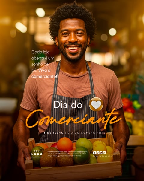 DIA DO COMERCIANTE 16 DE JULHO SOCIAL MEDIA EDITÁVEL FEED 7
