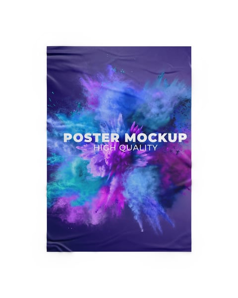 PÔSTER PSD EDITÁVEL MOCKUP