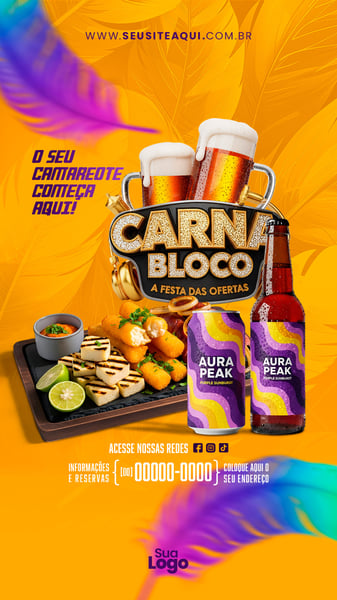 STORY BLOCO CARNAVAL SOCIAL MEDIA PSD EDITÁVEL 05