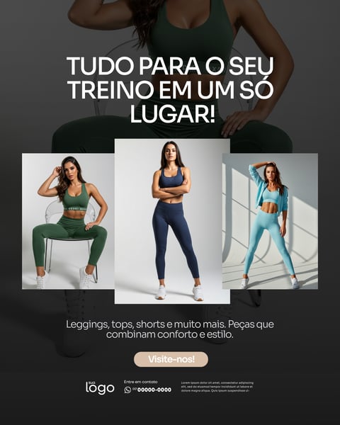 LOJA DE ROUPA FITNESS