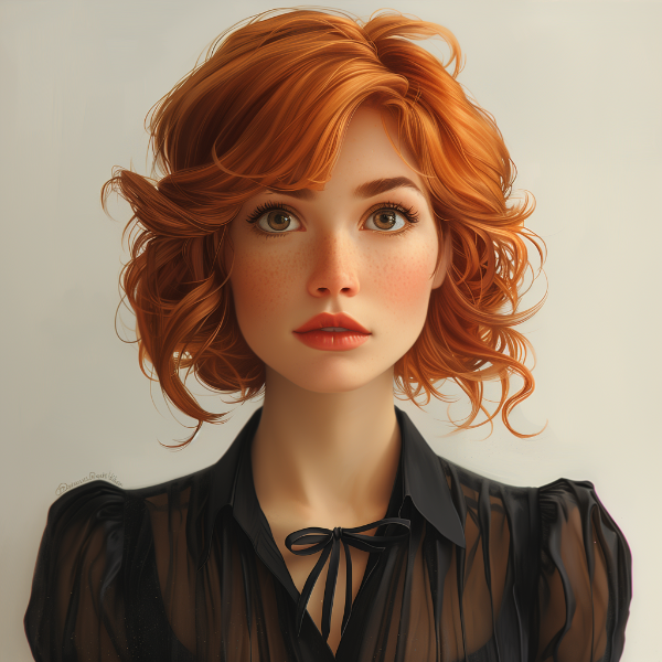 MULHER BONITA RUIVA | IMAGEM