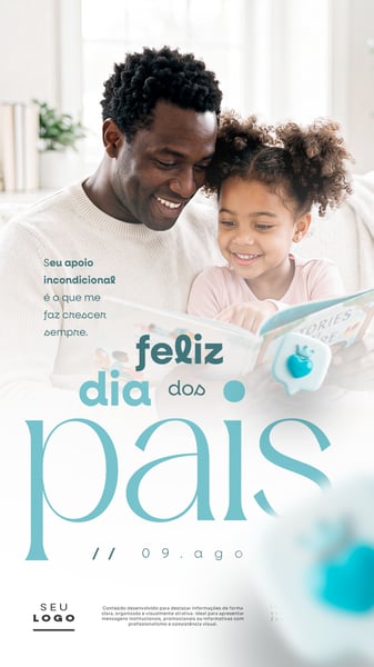 DIA DOS PAIS 09 DE AGOSTO PAPAI STORY SOCIAL MEDIA PSD EDITÁVEL 6