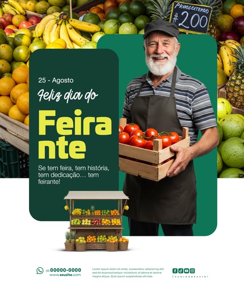 25 AGOSTO DIA DO FEIRANTE