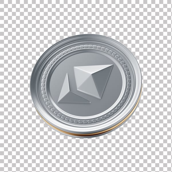 OHP ASSET 3D DE CRIPTOMOEDAS ETHEREUM COM FUNDO ISOLADO (4)