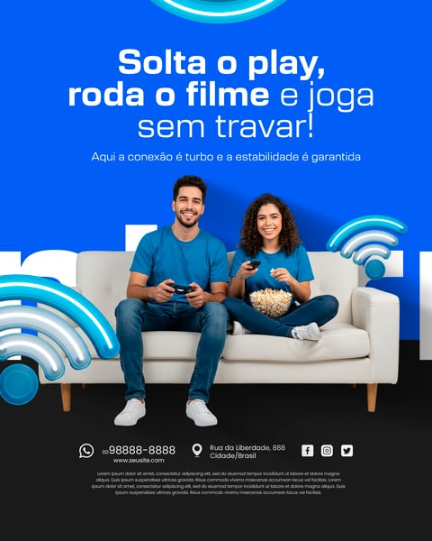 SOCIAL MEDIA PROVEDOR DE INTERNET