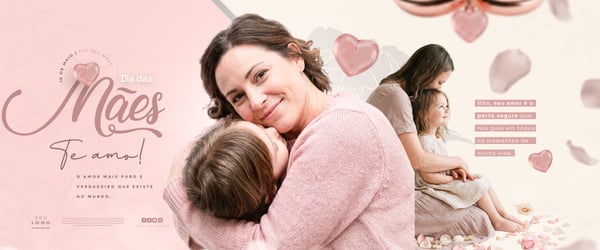 DIA DAS MÃES 10 DE MAIO BANNER SOCIAL MEDIA PSD EDITÁVEL 1